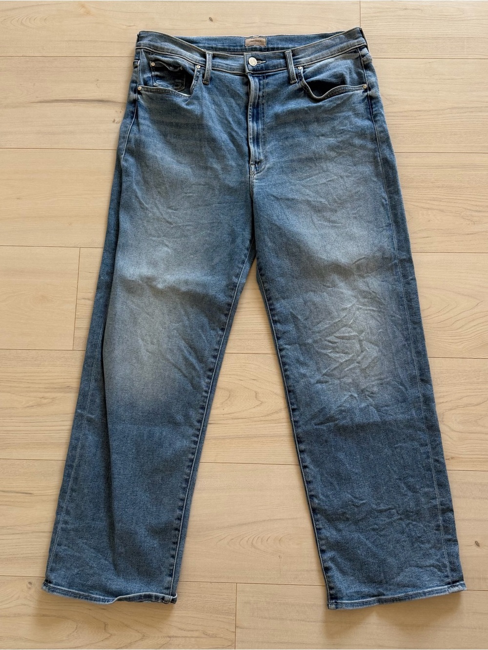 MOTHER The Rambler Zip Anke Jeans Size 34
